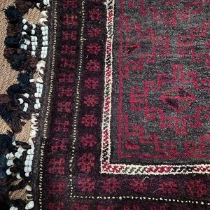 Antique Turkish camel saddle blanket